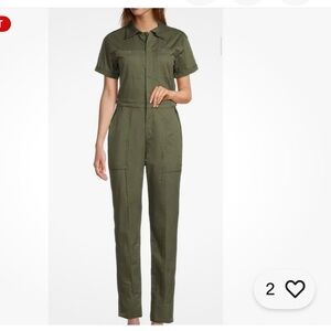 NWT Beach Riot Olive Jumpsuit
